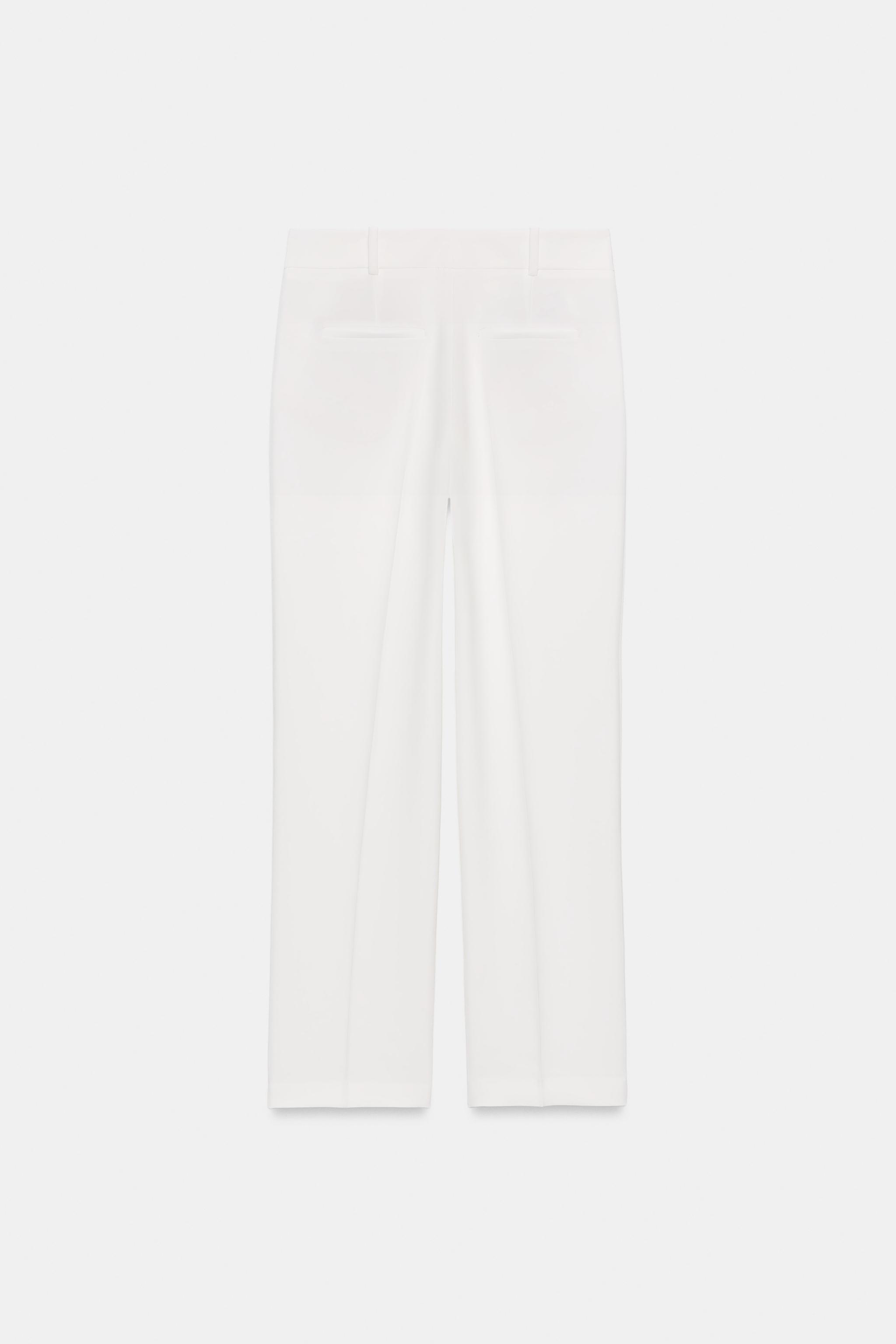 STRAIGHT LEG BUTTON TROUSERS